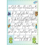 CURSIVE WRITING - POSTER  